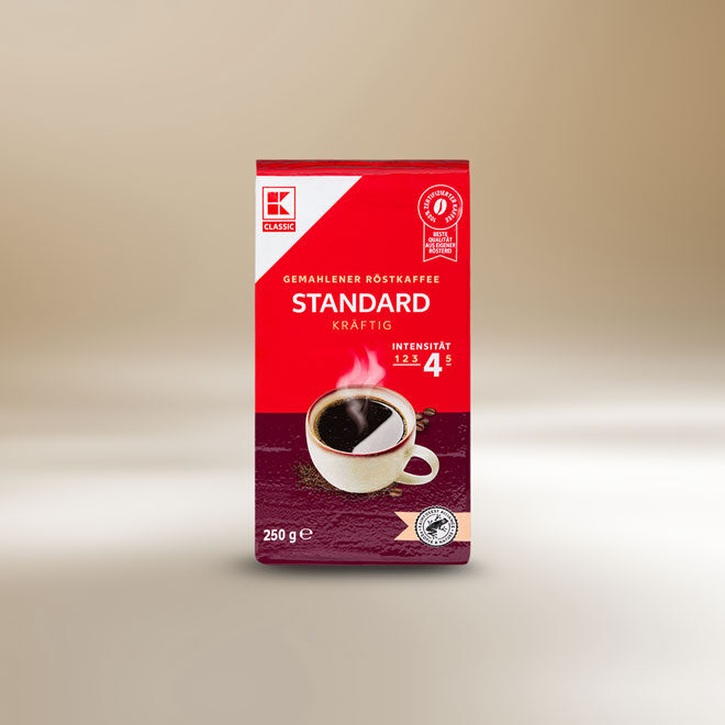 K-Classic gemahlener Röstkaffee Standard 250g
